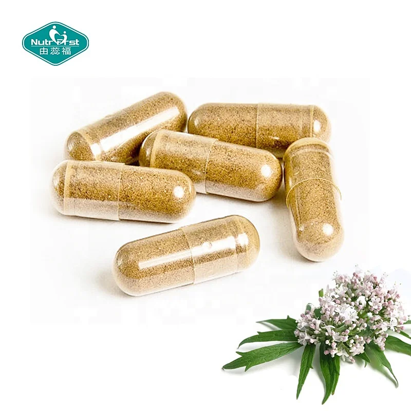 Improve Insomnia Herbal Supplements Valerian 5HTP Sleep Aid Vegan Capsules