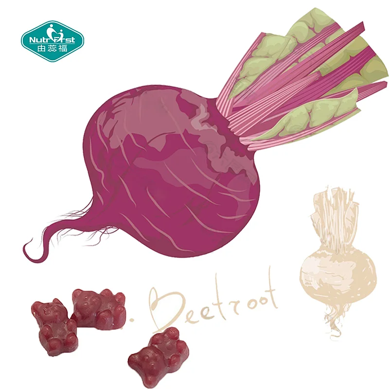 Private Label Beet Root Grape Seed Soft Chews with Good Taste