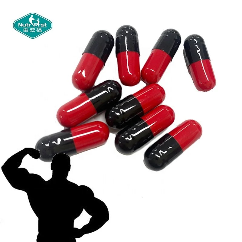 Cápsulas de hierba de cabra en celo con fuerza de epimedium, maca y ginseng para hombres y mujeres