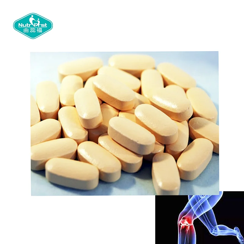 OEM Glucosamine Chondroitin Turmeric Msm Boswellia Joint Support Supplement Tablet for Relief
