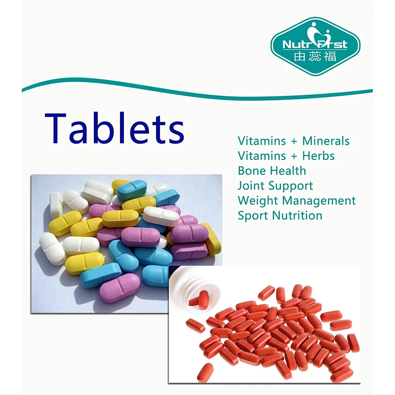 Nutrifirst Bespoke Formula Energy Supplement Men OEM Black Maca Epimedium Ginseng Tablets Pills for Man Health