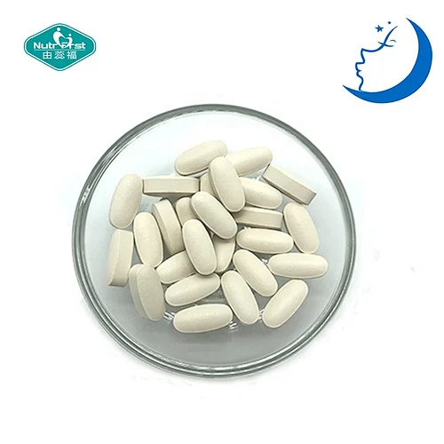 Custom Label Health Care Supplement Magnesium Glycinate Lysinate Tablets for Sleep Energy and Relaxation