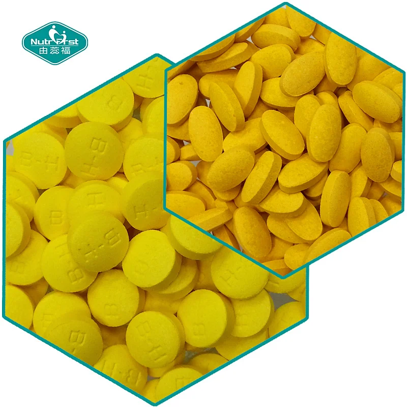 Bespoke Formula Vitamin B12 Supplement Vegan Vitamin B6 B1B12 Vitamin B Complex Tablets Customized Packaging
