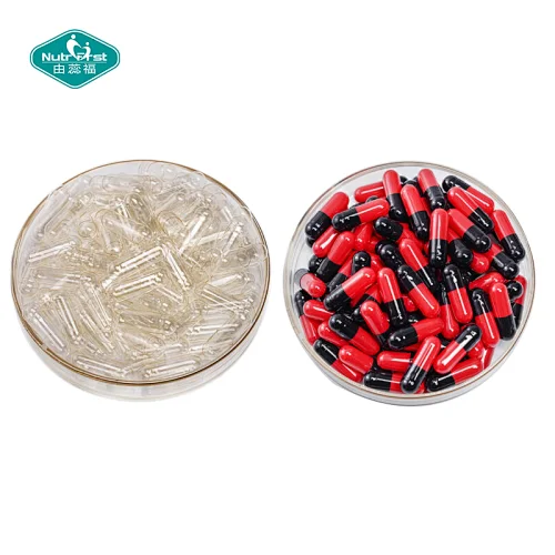 Customize Printed Size 00 0 1 2 3 4# Empty Capsule  Gelatin HPMC Label Printed Empty Capsule in Bulk