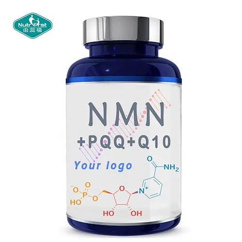 NMN Supplement Nicotinamide Mononucleotid PQQ CoQ10 Powerful Capsule for Cellular Health Anti-aging Support