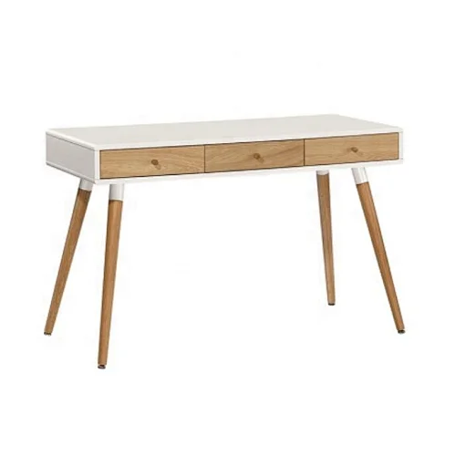 Hot sell office furniture Office Desk Modern manager executive desk Pu Painting Work Desk With Oak Legs- 9615 Oak