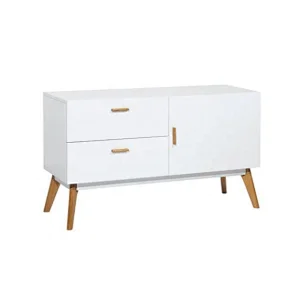 Home furniture general use night stand with oak legs for bedroom furniture--9311
