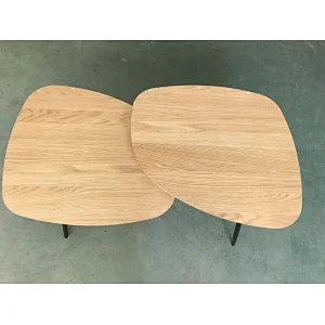 Hot sale new design modern MDF Coffee Table with metal legs living room furniture cheap tea table