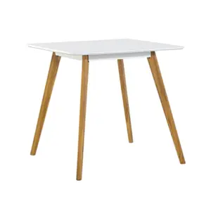 Best Selling Wooden Living Room Furniture Dining Table MDF With Pu Painting high quality Dining Table