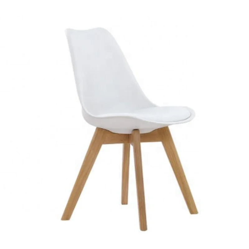 new style dinning chair hotel dining chair Pu Cover With Oak Frame Dining Chair - 8056-1