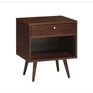 high quality wooden night stand new design night stand modern bedside table for bedroom furniture