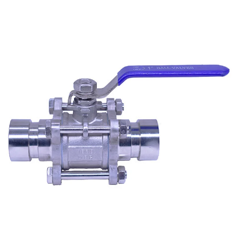 3PC 1000wog Ball Valve with Grooved End