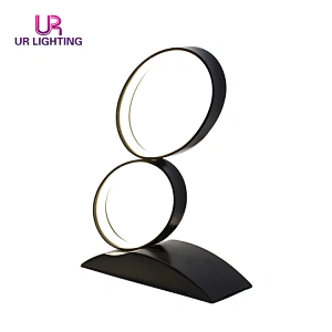 Nordic contemporary modern luxury home decoration aluminum acrylic desk led table lamp