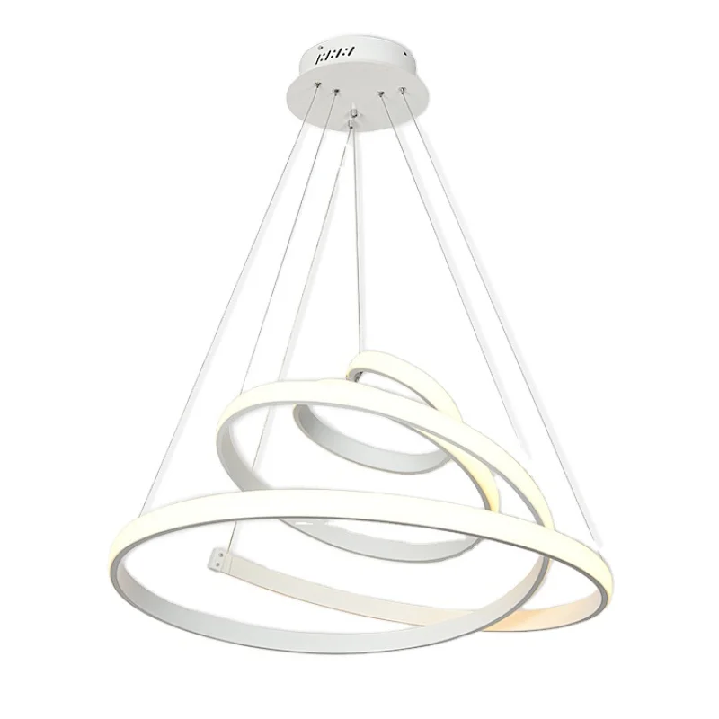 2020 New Design Indoor Dining For Kitchen Room Home White Decorative Fancy Led Pendant Lamp