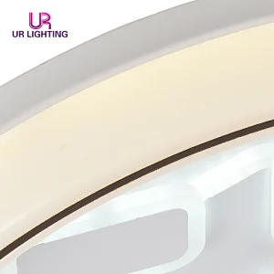 High quality fancy design home decoration round modern decor led ceiling lamp