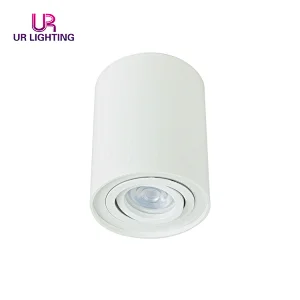 Simple Design surface mounted cylindrical aluminum 7W GU10 LED downlights