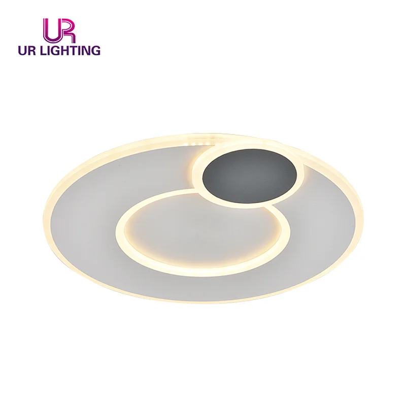 2020 China factory cheap price modern unique circle design led ceiling lamp lighting