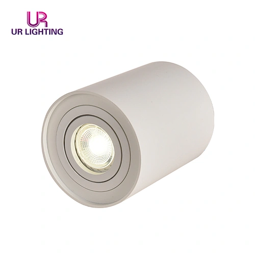 Simple Design surface mounted cylindrical aluminum 7W GU10 LED downlights