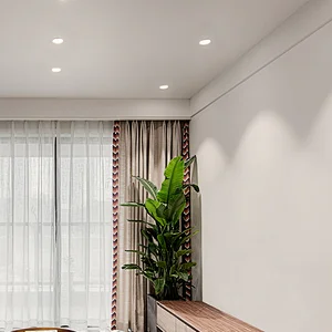 High quality home dimming aluminum indoor round 7 watt ceiling LED Spotlight
