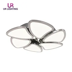 Vintage decor for home bedroom living room flower design modern led ceiling lighting fixtures