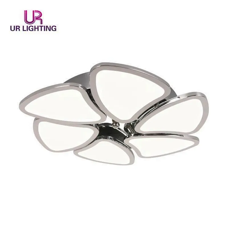 Vintage decor for home bedroom living room flower design modern led ceiling lighting fixtures