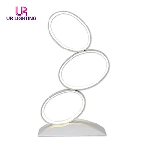 China modern design bedroom table light contracted fashion white led desk lamp