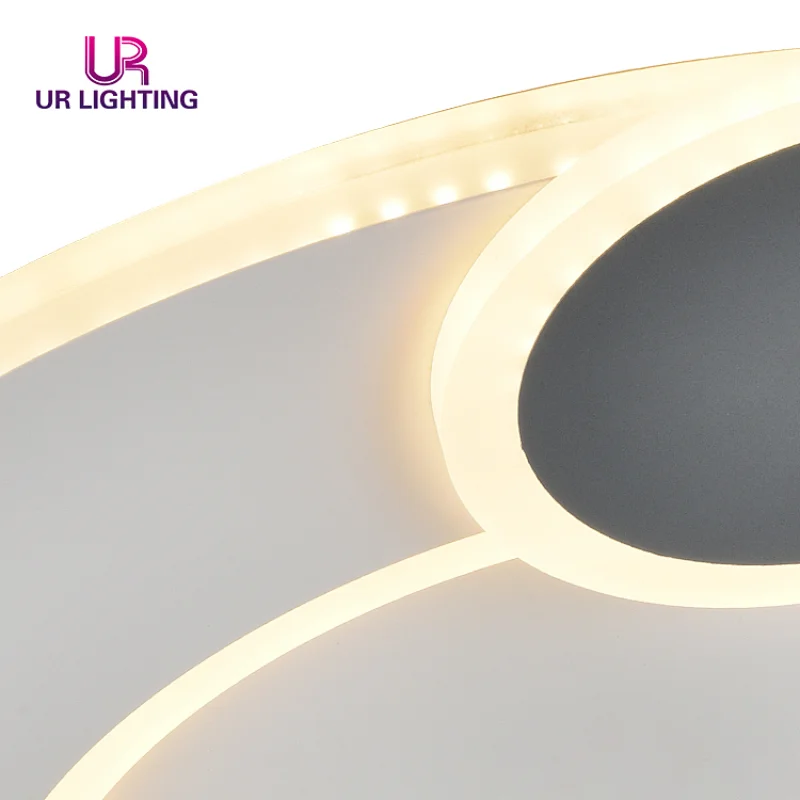 2020 China factory cheap price modern unique circle design led ceiling lamp lighting
