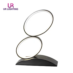 Nordic contemporary modern luxury home decoration aluminum acrylic desk led table lamp