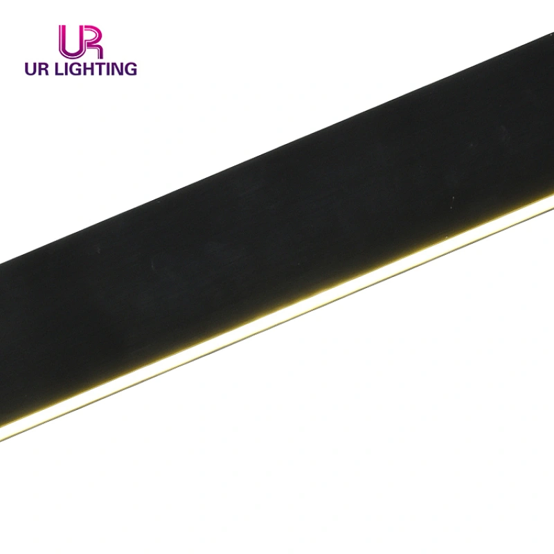 Hot selling Decorative Modern Design Black Line Kitchen Bar LED Chandelier Lamp