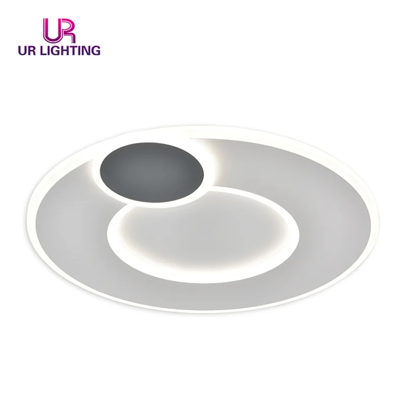 2020 China factory cheap price modern unique circle design led ceiling lamp lighting