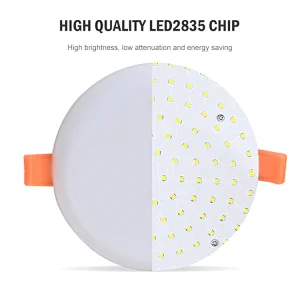 High bright Flat White Recessed Round 8 18 24 36 W Frameless Ceiling Slim Led Panel Light