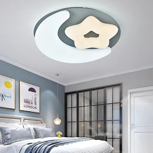New design white Rotational moulding 2.4G dimmable led ceiling lamp for bedroom living room