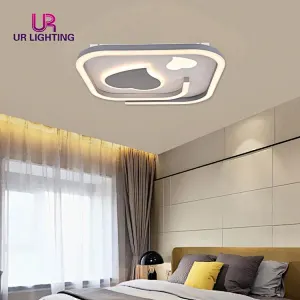 Contemporary New Acrylic Innovation Modern Design Bedroom Led Ceiling Lamp