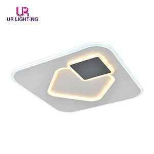 Top supplier modern square aluminum home living room bedroom led ceiling light
