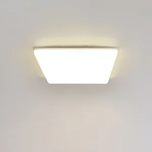 Modern square bed room white frameless 10watt 18watt 24watt 36watt led panel light