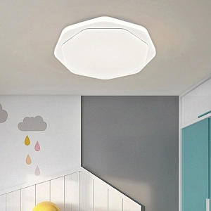 Factory direct OEM bedroom balcony living room indoor modern 2.4G dimmable round led ceiling light