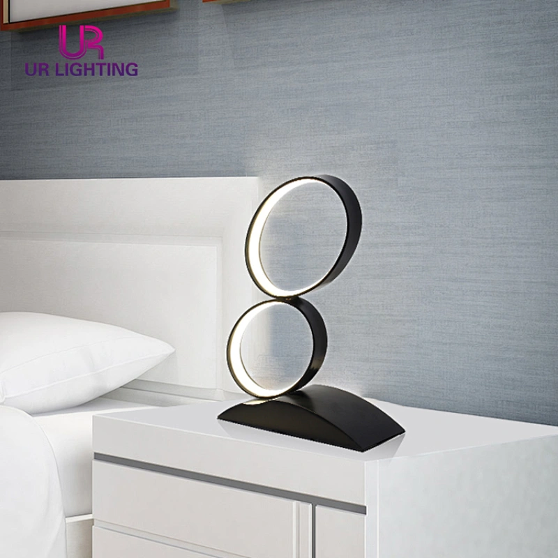 Nordic contemporary modern luxury home decoration aluminum acrylic desk led table lamp