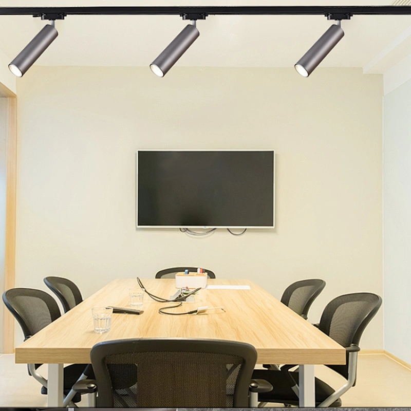 ODM OEM Design project aluminum housing living room home office 10w COB led track light