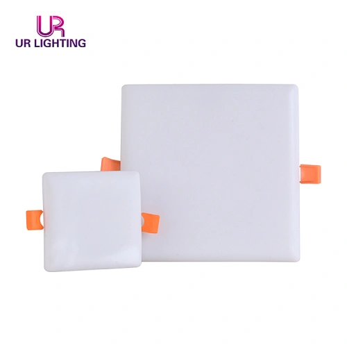 Dimmable white home office recessed mounted frameless square 10 18 24 36 watt led panel light