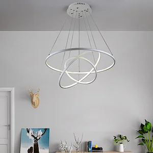 Hot selling Room Hotel Modern Design Luxury Circular LED Chandelier Pendant Light