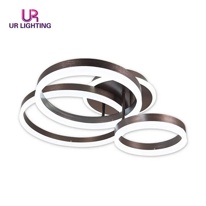 Wholesale Luxury Modern Bathroom Iron Surface Mounted Ceiling Lights