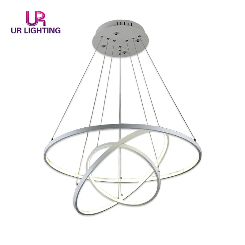 Hot selling Room Hotel Modern Design Luxury Circular LED Chandelier Pendant Light