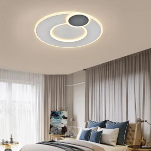 2020 China factory cheap price modern unique circle design led ceiling lamp lighting