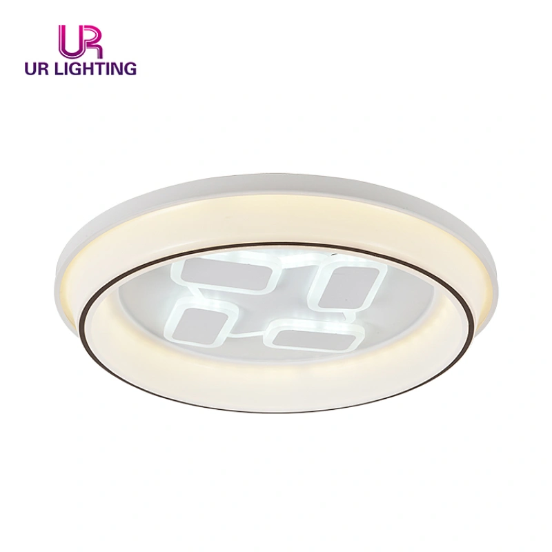 High quality fancy design home decoration round modern decor led ceiling lamp