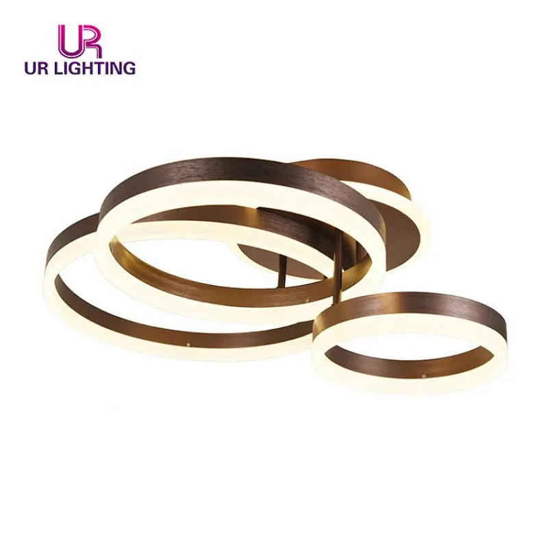 Wholesale Luxury Modern Bathroom Iron Surface Mounted Ceiling Lights