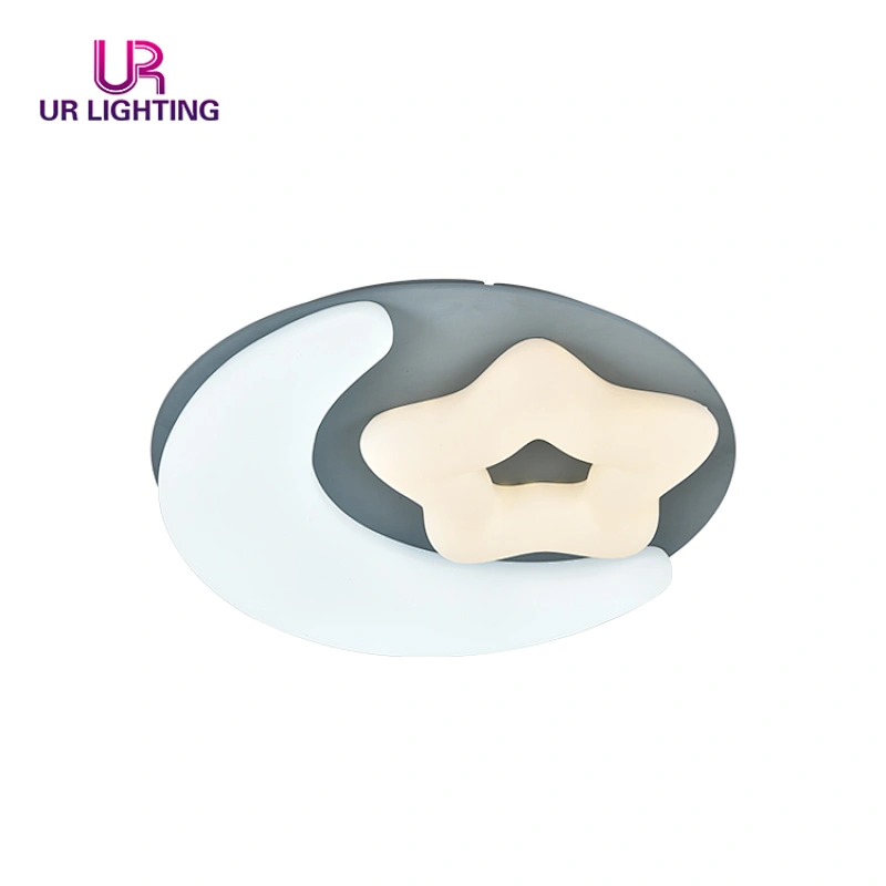 New design white Rotational moulding 2.4G dimmable led ceiling lamp for bedroom living room