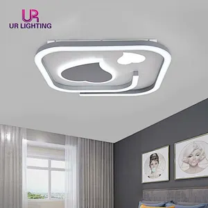 Contemporary New Acrylic Innovation Modern Design Bedroom Led Ceiling Lamp