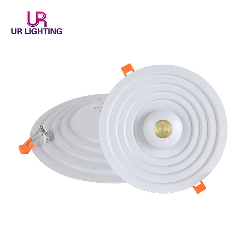 Factory price Dual double color 18+8w ceiling embedded round led panel light