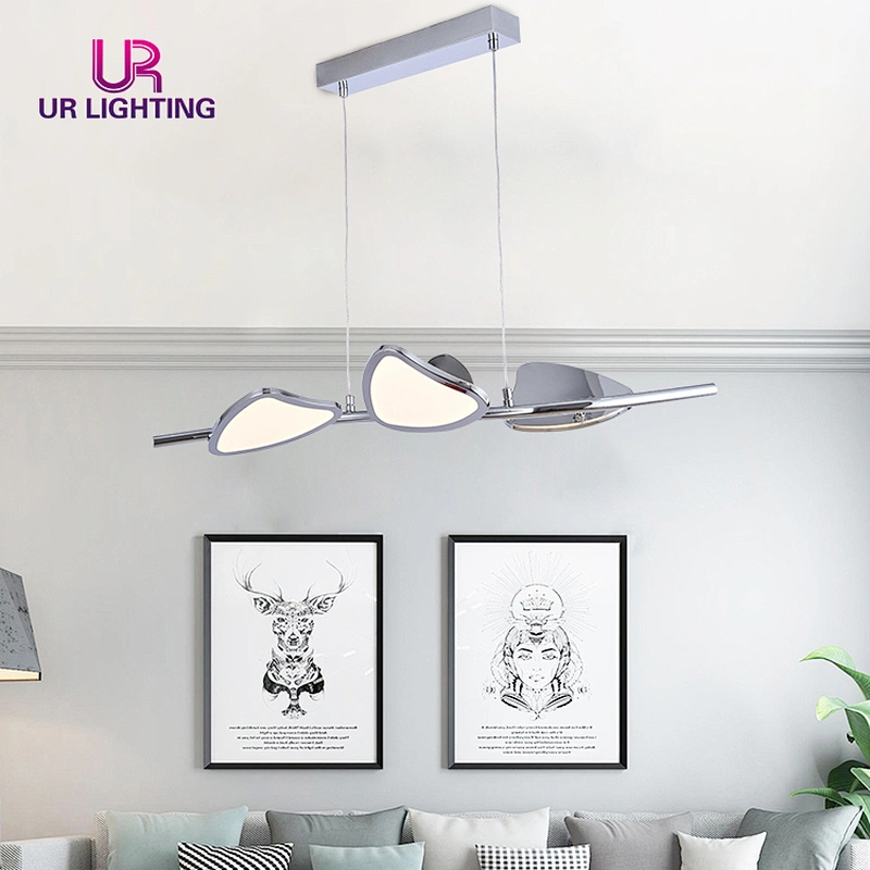 Decorative White Aluminum Kitchen Bedroom Fancy Modern LED Chandelier Light