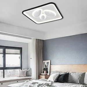 2020 New products interior modern unique square classic led ceiling lamp